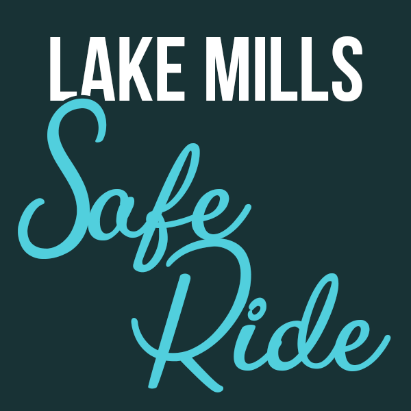 SAFE RIDE Legendary Lake Mills