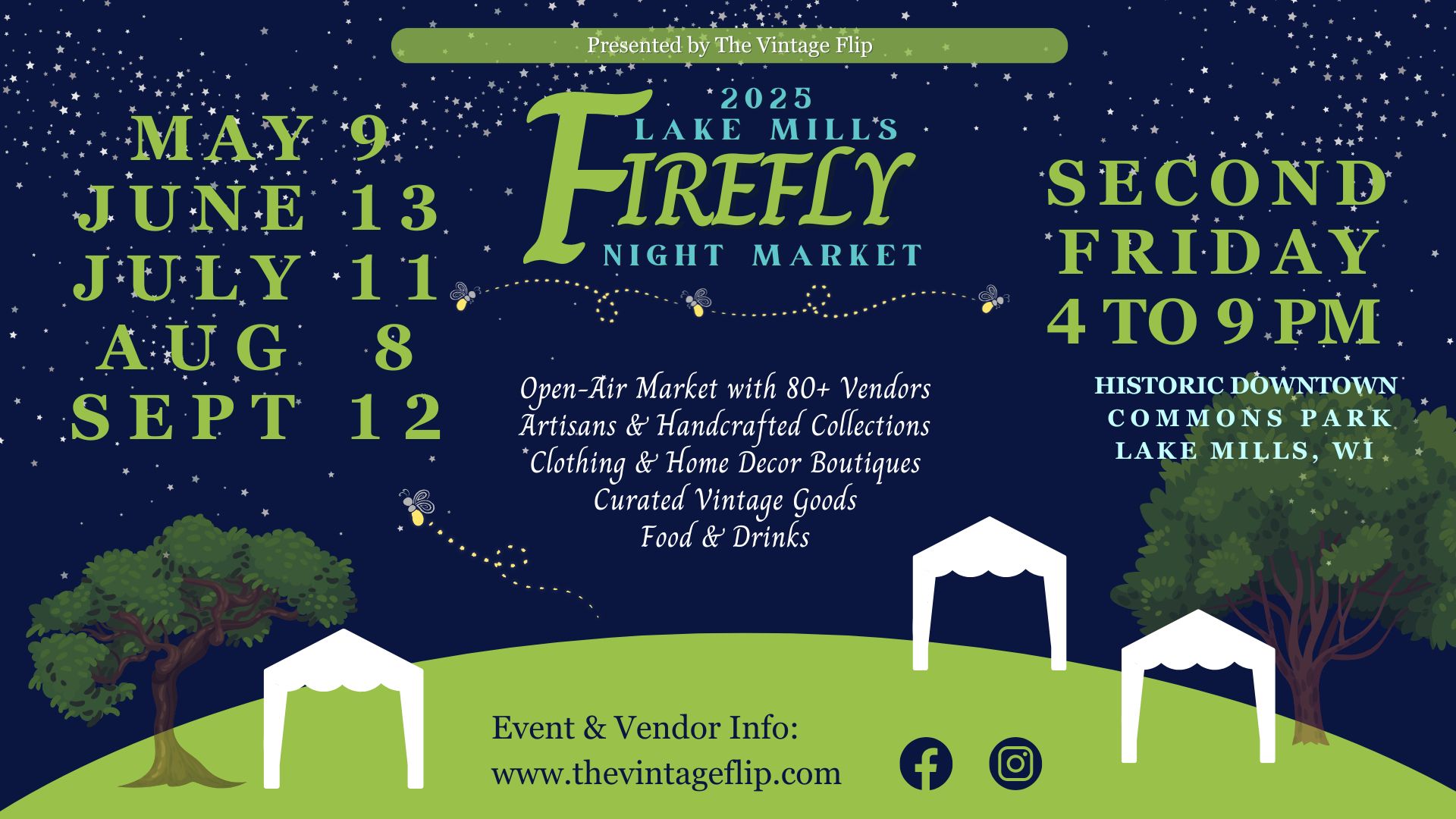 Lake Mills Firefly Night Market