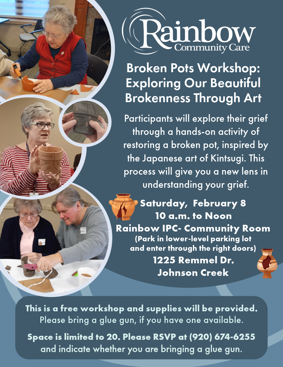 Broken Pots Workshop: Exploring Our Beautiful Brokenness Through Art