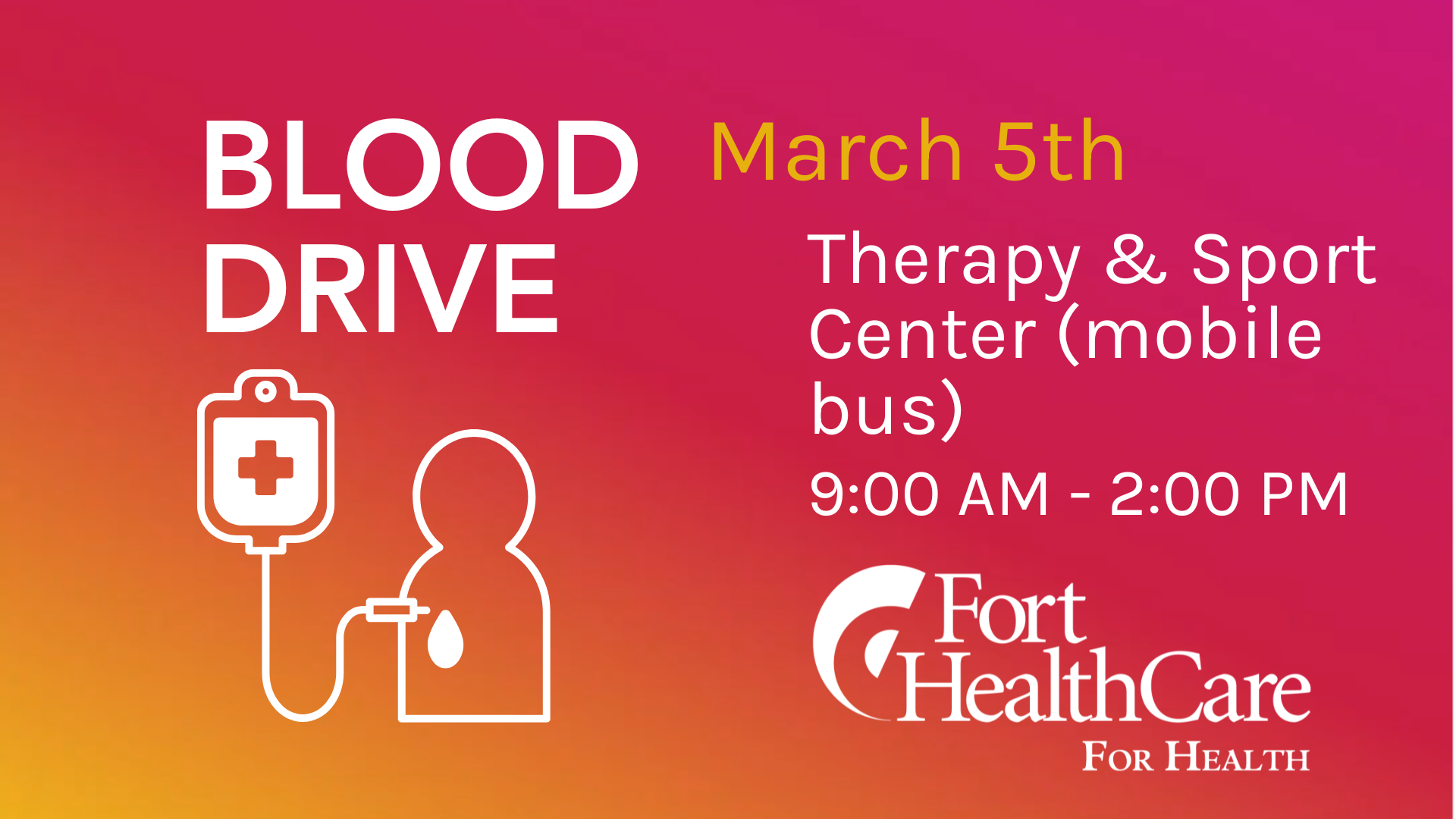 Community Blood Drive