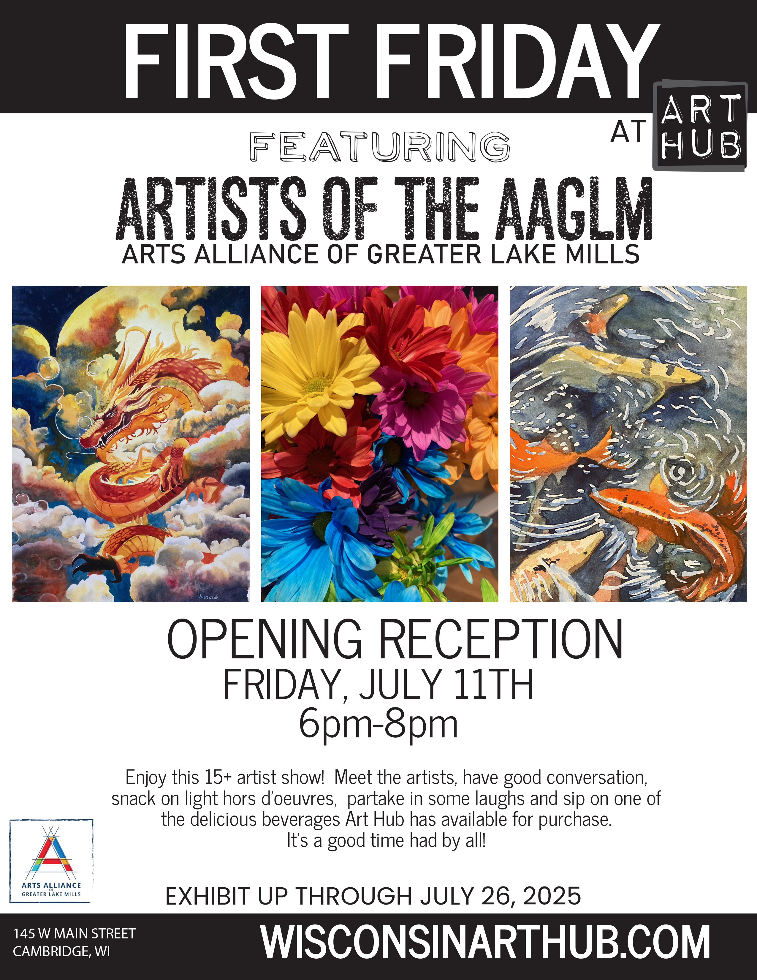 Artists of the AAGLM Reception