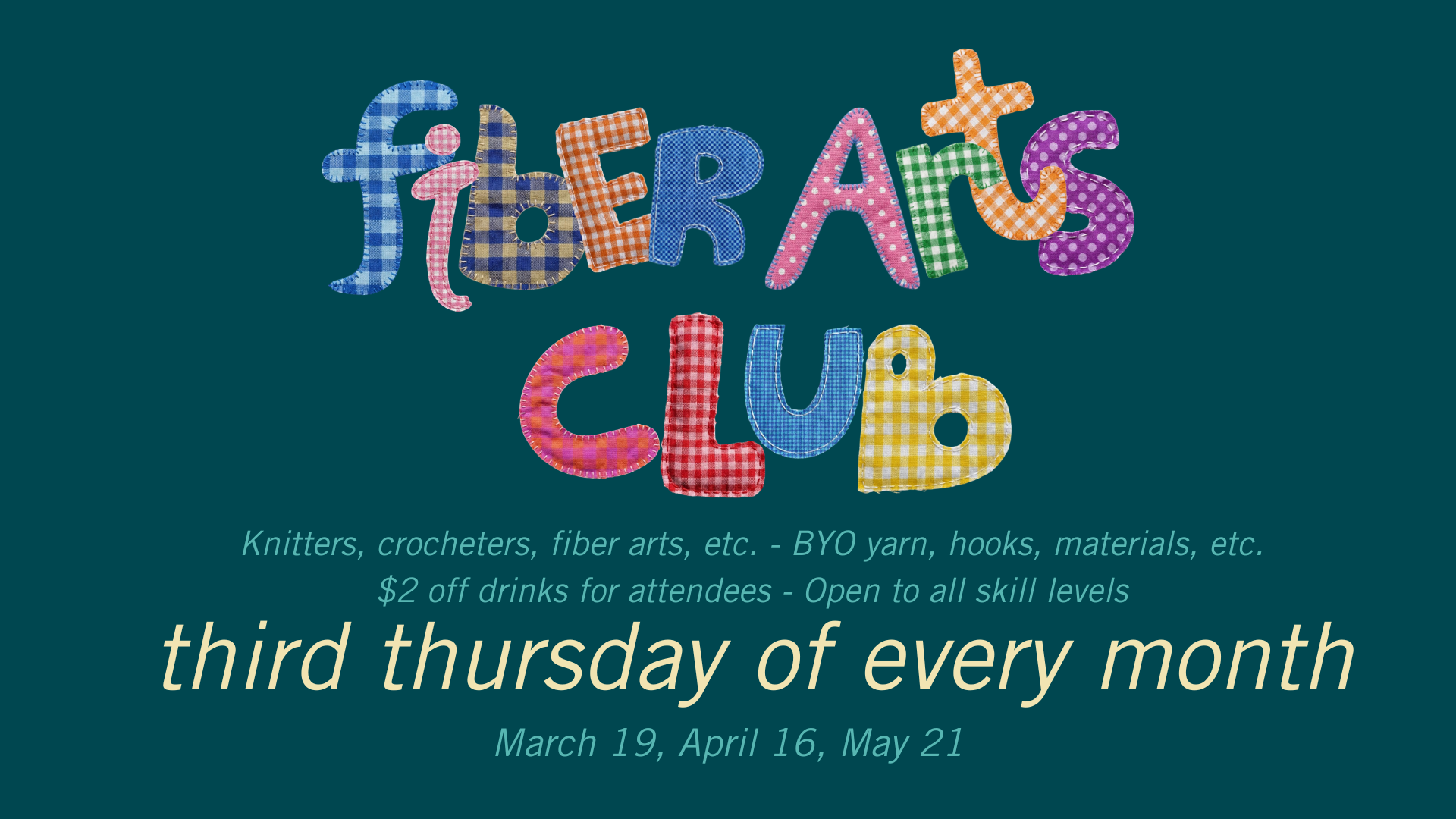 Fiber Arts Club / Knitting Club
